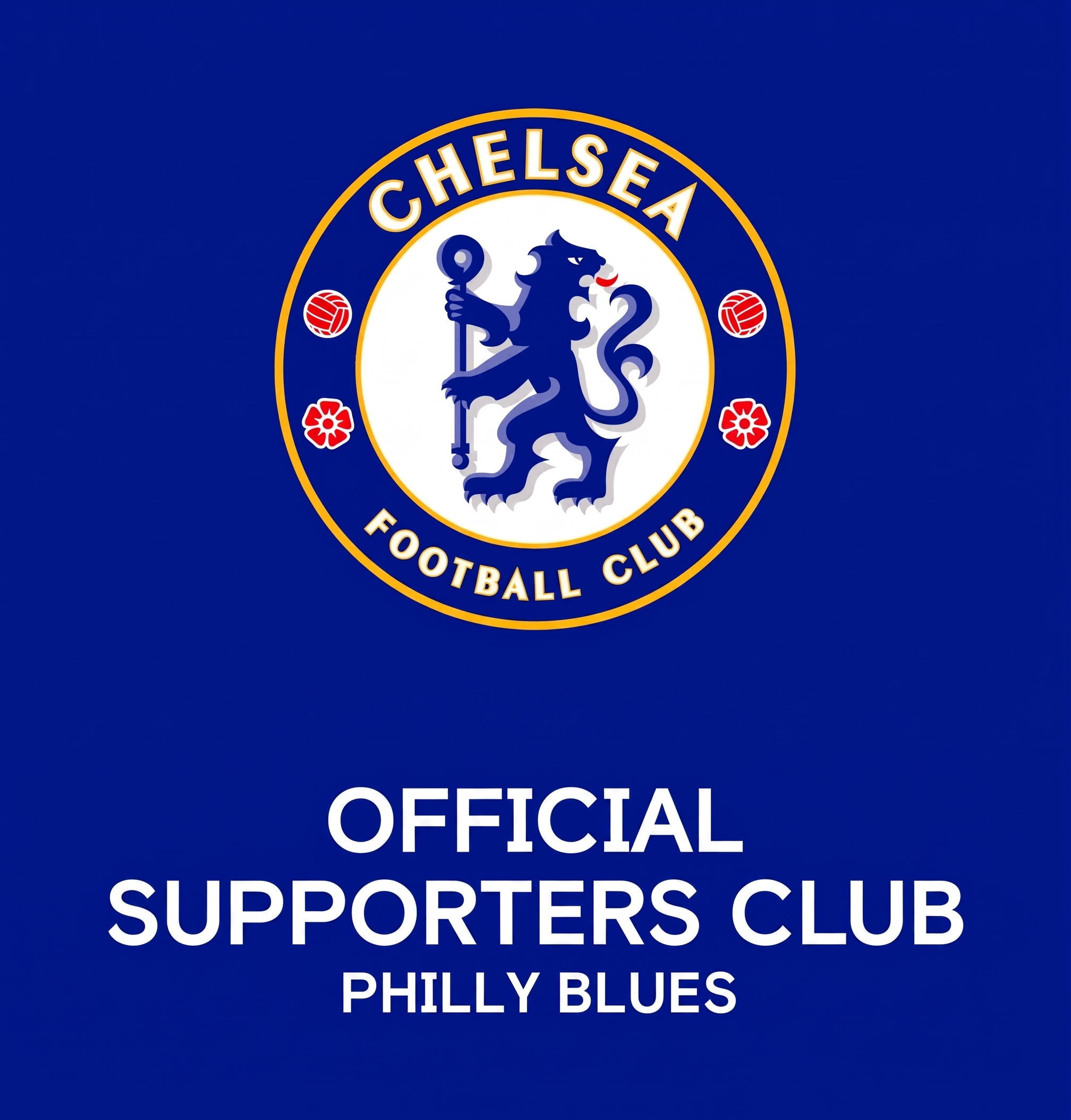 Chelsea Football Club Official Supporters Club logo — Philly Blues